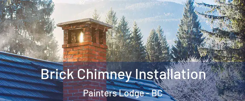  Brick Chimney Installation Painters Lodge - BC
