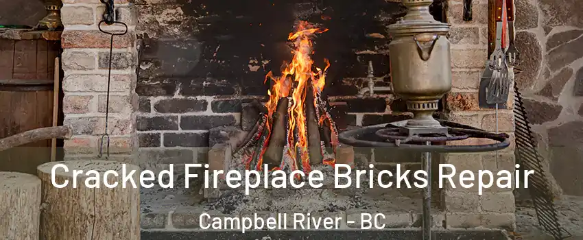  Cracked Fireplace Bricks Repair Campbell River - BC