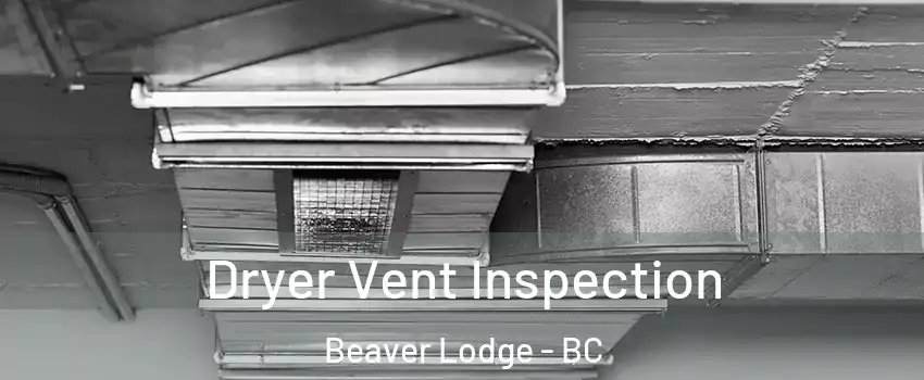  Dryer Vent Inspection Beaver Lodge - BC