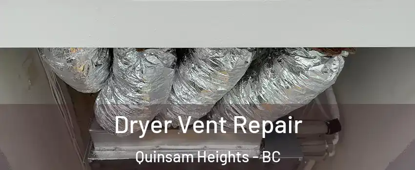  Dryer Vent Repair Quinsam Heights - BC