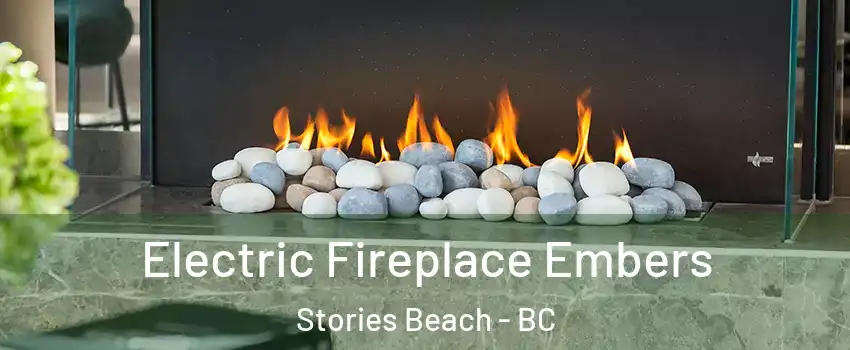  Electric Fireplace Embers Stories Beach - BC