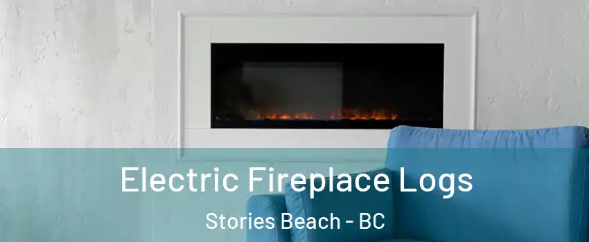  Electric Fireplace Logs Stories Beach - BC
