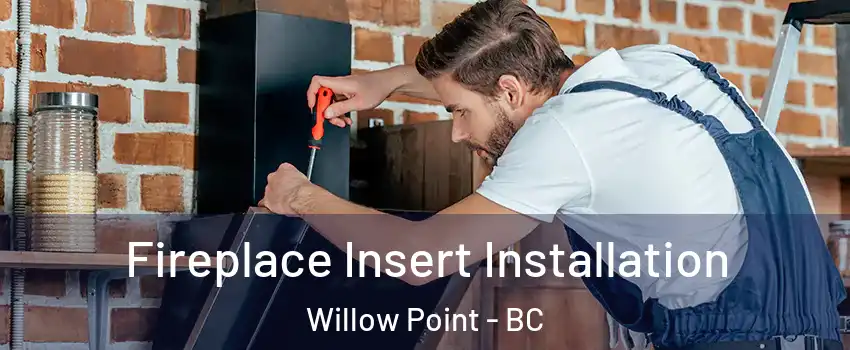  Fireplace Insert Installation Willow Point - BC