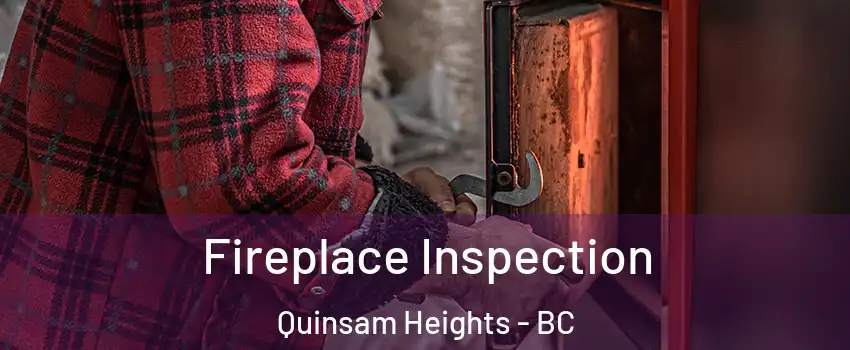  Fireplace Inspection Quinsam Heights - BC