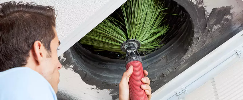 Clogged Air Duct Cleaning Process in Campbell River, BC