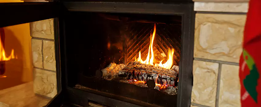 Gas Fireplace Ember Bed Design Services in Campbell River, British Columbia