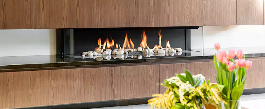 Outdoor Modern Fireplace Renovation Services in Campbell River, BC