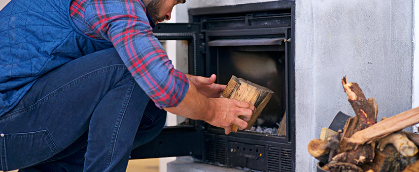 Old Broken Fireplace Repair And Replacement in Campbell River, BC