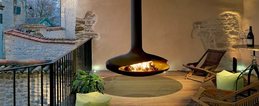 Bioethanol Hanging Fireplace Installation Services in Campbell River, BC