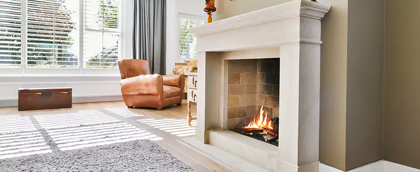 Osburn Fireplace Chimney's Top Damper Installation in Campbell River, BC
