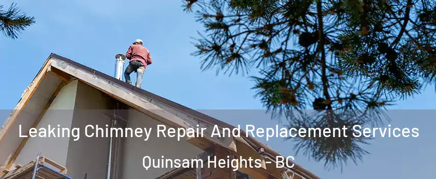  Leaking Chimney Repair And Replacement Services Quinsam Heights - BC