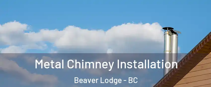  Metal Chimney Installation Beaver Lodge - BC