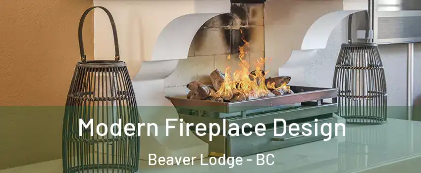  Modern Fireplace Design Beaver Lodge - BC