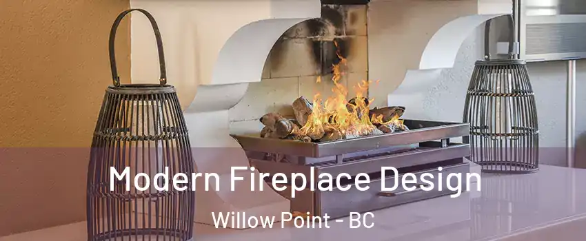  Modern Fireplace Design Willow Point - BC