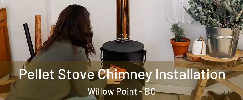  Pellet Stove Chimney Installation Willow Point - BC