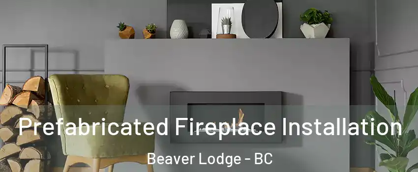  Prefabricated Fireplace Installation Beaver Lodge - BC