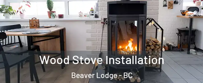  Wood Stove Installation Beaver Lodge - BC